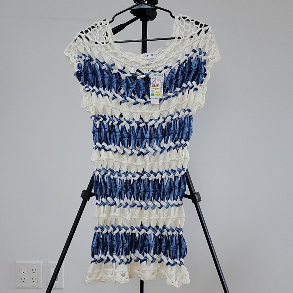 Sioni Studio Women Open Crochet Dress